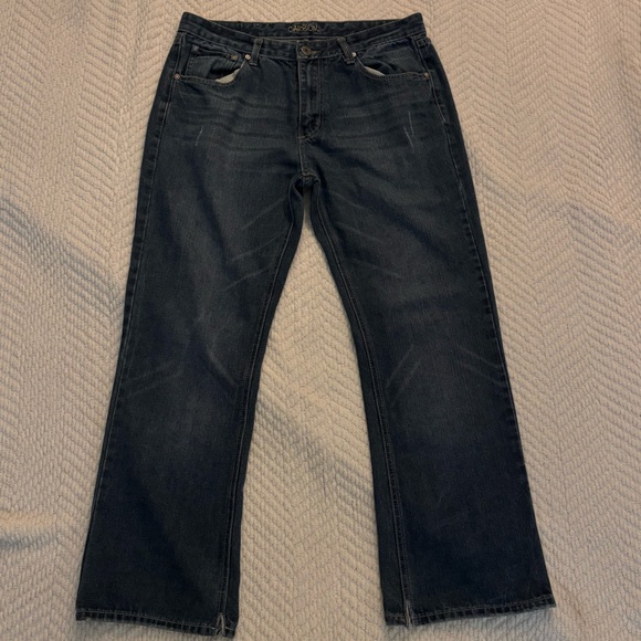 Carbon Men's Dark Blue Jeans - Picture 1 of 5